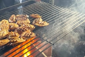 Desde Cracovia: Paseo Nocturno en Moto de Nieve por Zakopane, Hoguera,