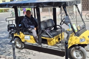 Jewish Quater Tour , resa i en miljövänlig golfbil .