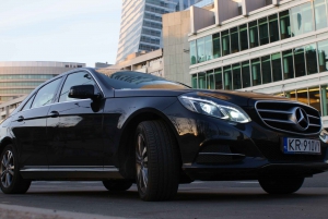 Katowice Airport: Private Arrival Transfer to Krakow