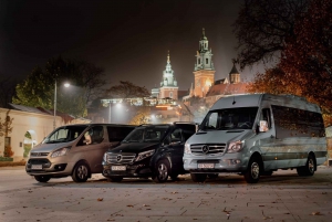 Katowice Airport: Private Transfer to or from Krakow