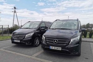 Katowice lufthavn: Privat transport til eller fra Krakow