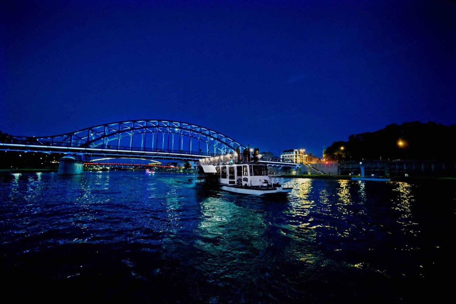 Cracovie : 1 heure de croisière nocturne sur la Vistule