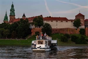 Cracovie : 1 heure de croisière nocturne sur la Vistule