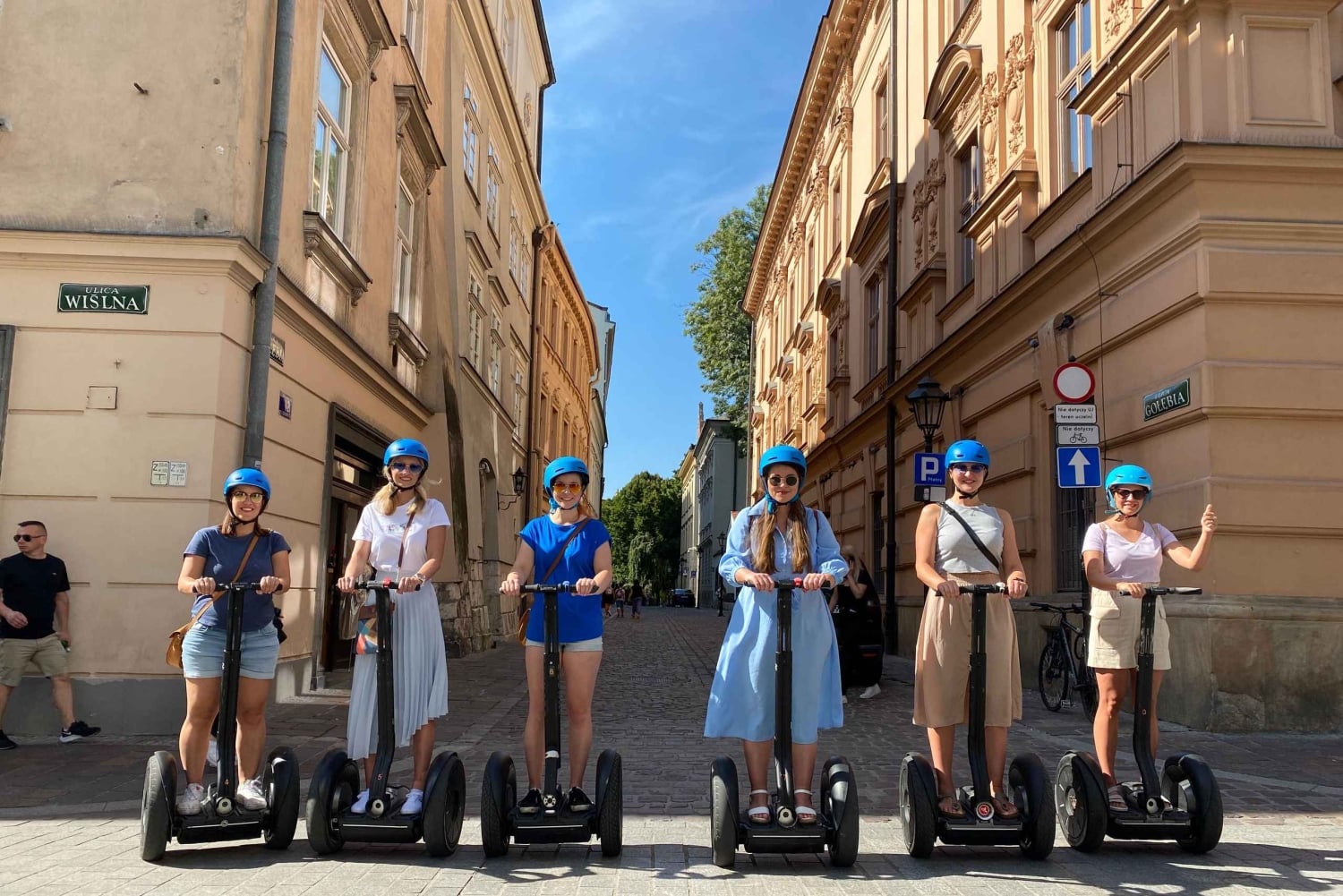 Krakova: 1 tunnin Segwayvuokraus valokuvilla varustettuna