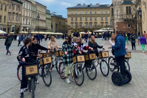 Cracovia: 2h Segunda Guerra Mundial, visita al Gueto en bicicleta