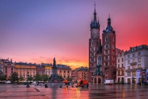 Transfer fra Krakow lufthavn til byen