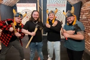 Krakow Axe Mate Club: Axe throwing, Tomahawks. WATL venue!