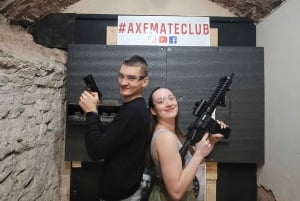 Krakow: Axe Mate Club Shooting Range Entry Ticket