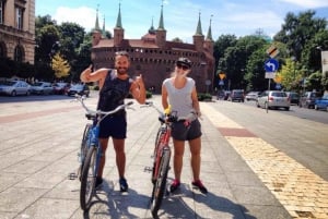 Cracovia: tour in bici della città vecchia, Kazimierz e il Ghetto