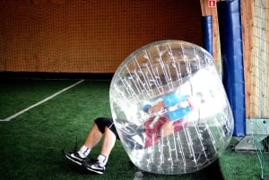 Krakow: 1-hour Bubble Football Game