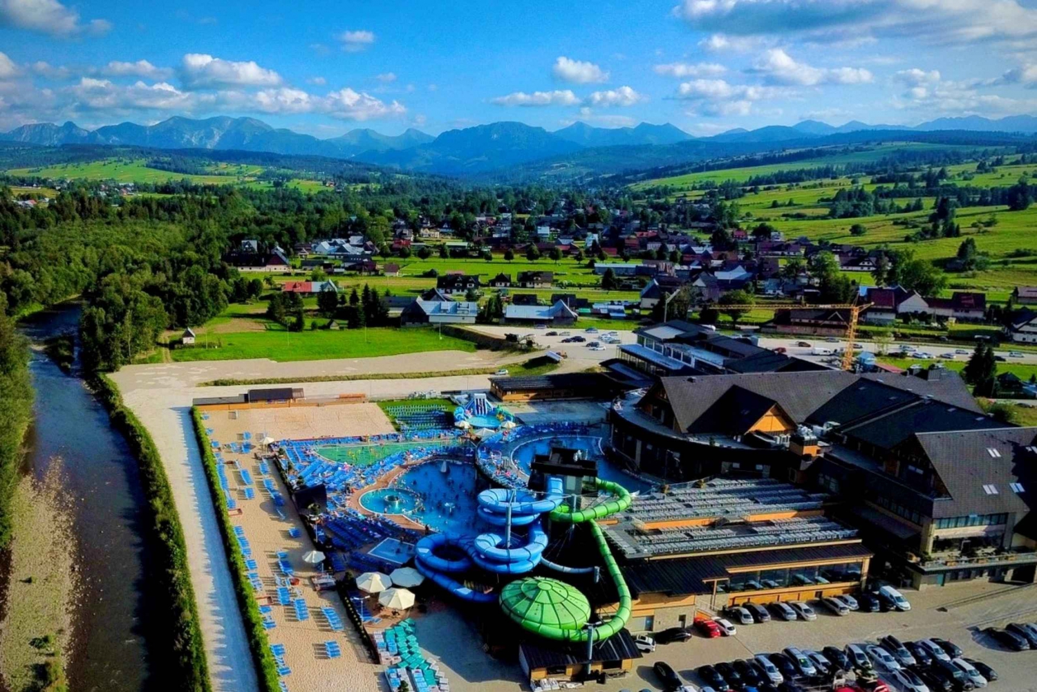 Krakau: Chocholow-thermaalbaden met uitzicht op het Tatragebergte
