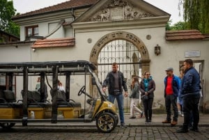 Visita guiada à cidade de Cracóvia em carrinho de golfe elétrico