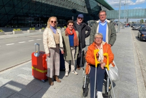 Transfert entre la ville de Cracovie et l'aéroport de Cracovie