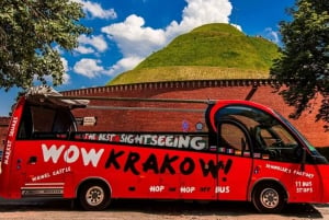 Krakow City SightSeeing hop on hop off bus and city game