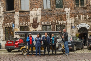 Cracovia: Tour della città in golf cart e tour guidato della fabbrica di Schindler