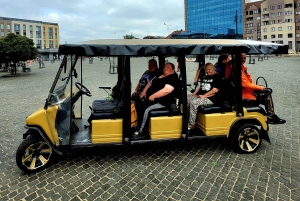 Cracóvia: passeio turístico pela cidade num carrinho de golfe elétrico