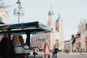 Kraków: Stadsvandring med sightseeing med golfbil
