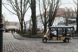Kraków: Stadsvandring med sightseeing med golfbil