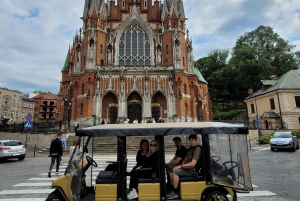 Private Krakow City Sightseeing Tour by Electric Golf Cart