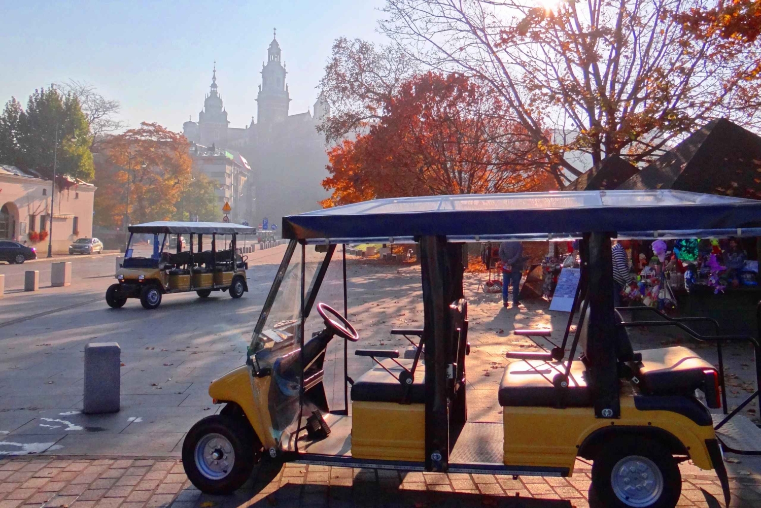 Krakow: Bytur med elektrisk golfvogn