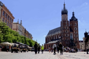 Krakow: Bytur med elektrisk golfvogn