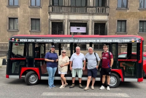 Cracovia: tour comunista Visita della città Nowa Huta E Golf Car