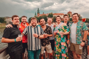 Kraków: Vistula River Sightseeing Cruise with Unlimited Beer