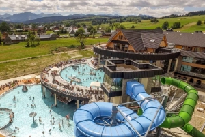 Krakow: Dunajec Rafting, Treetop Walk & Thermal Baths Tour