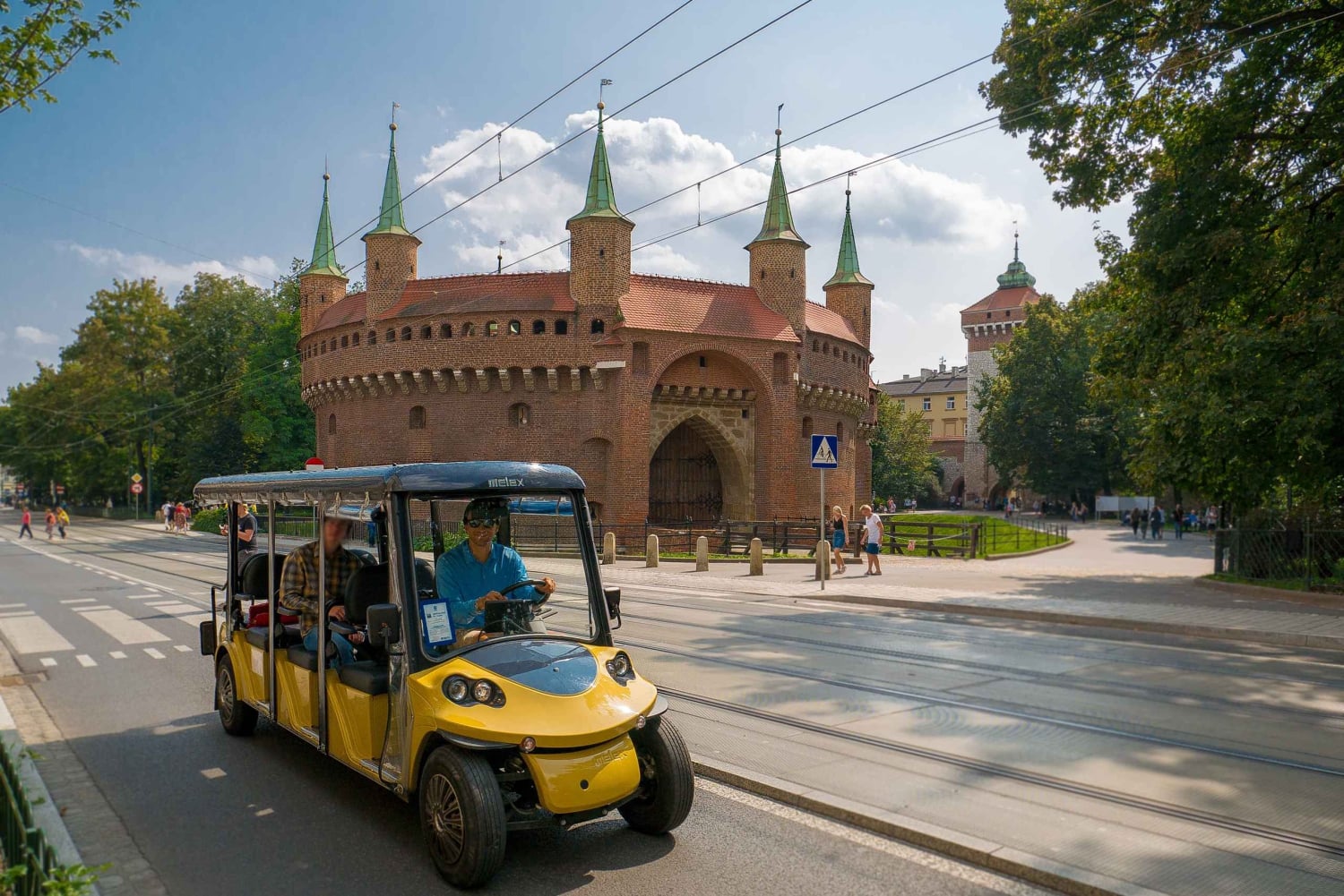 Krakow: E-Car City Tour
