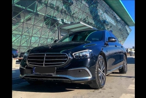 Krakau: Elektrische autotransfer tussen Krakau en het vliegveld