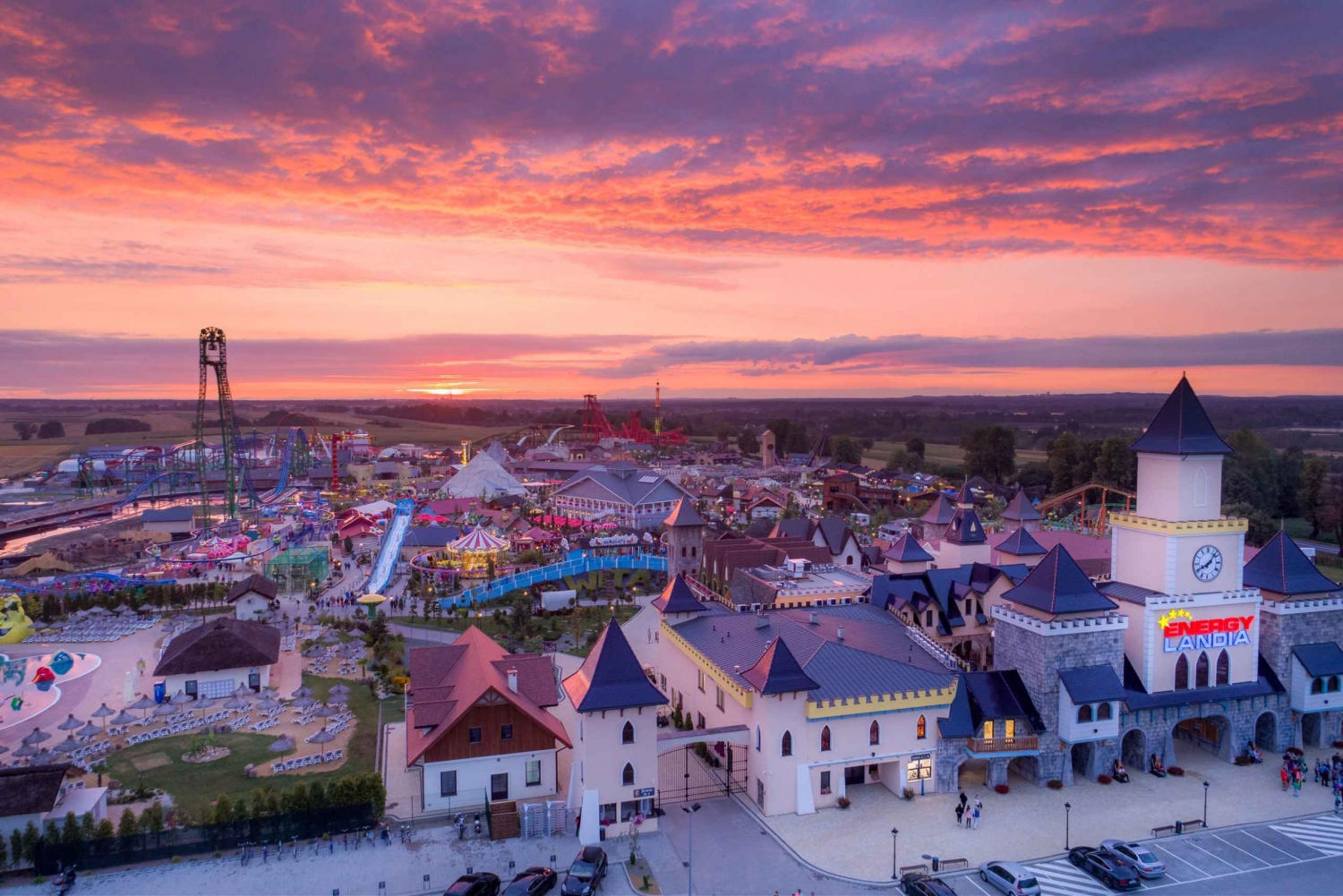Krakow: Energylandia Amusement Park Entrance Ticket