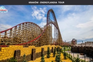 Krakow: Energylandia berg- och dalbanepark #1