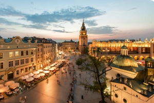 Cracovia: prima passeggiata alla scoperta e tour a piedi di lettura