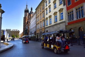 Krakau: Volledige rondleiding Regelmatige 1,5 uur stadsrondleiding met gids per E-Cart