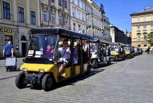 Krakau: Volledige rondleiding Regelmatige 1,5 uur stadsrondleiding met gids per E-Cart