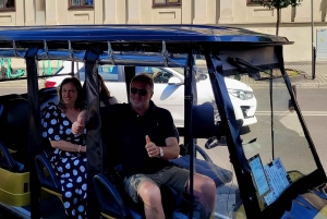 Krakow: Ghetto and Schindler's Factory tour by golf cart