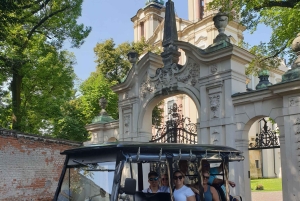 Krakow: Ghetto and Schindler's Factory tour by golf cart