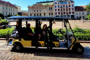 Krakow: Ghetto and Schindler's Factory tour by golf cart