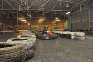 Krakow: Go-Karting Experience with Pizza and Drinks