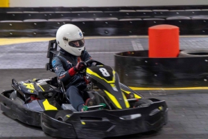 Krakow: Go-Karting Experience with Pizza and Drinks
