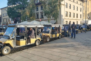 Krakow: Golf Cart Tour i Kazimierz og den tidligere jødiske gettoen