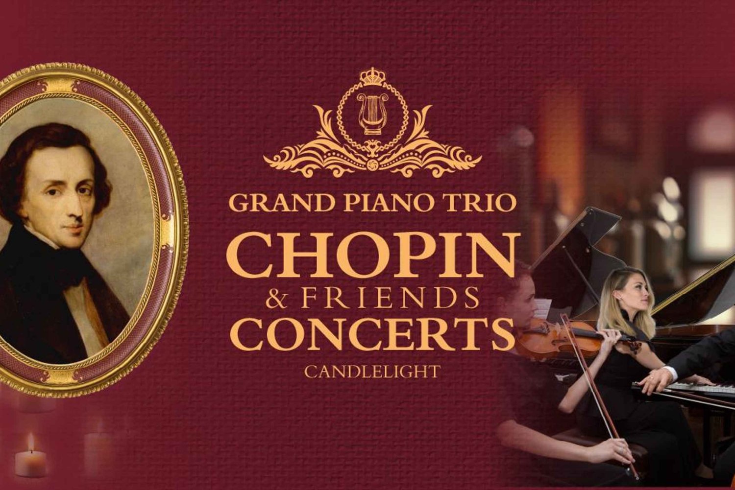 Cracovie : Grand Piano Trio Chopin & Friends Concert