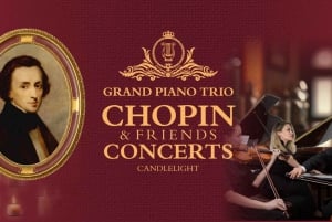 Krakow: Piano Trio Chopin & Friends Concert VIP with Wine