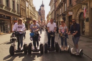 Cracovie : Visite guidée de 2 heures de la vieille ville et de la route royale en Segway