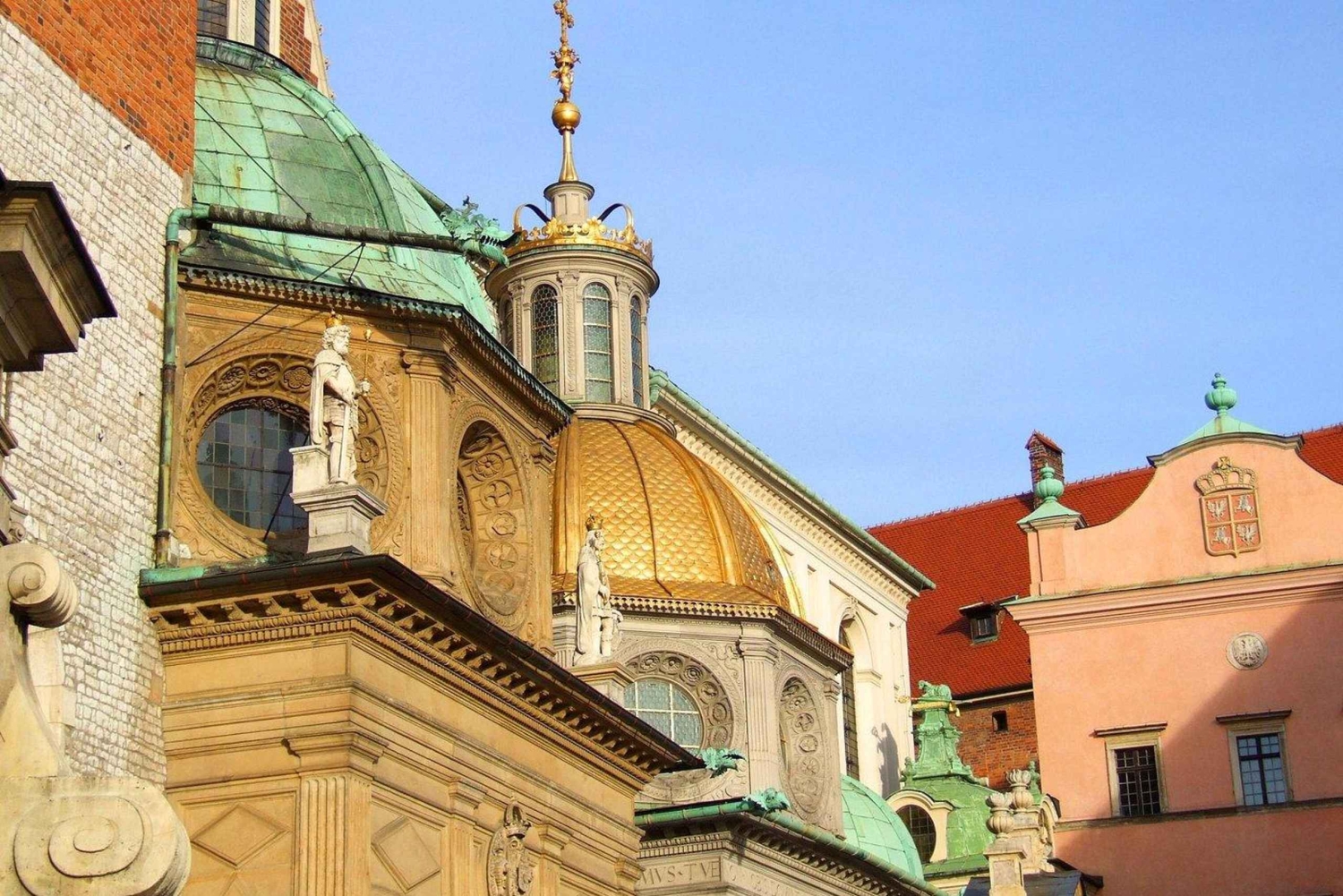 Krakow: Guidet byrundvisning i golfbuggy med afhentning på hotel