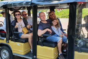 Cracovie : visite guidée de la ville en voiturette de golf avec prise en charge à l'hôtel