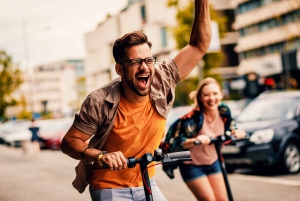 Krakow: Guided City Tour by E-Scooter with Food Tasting