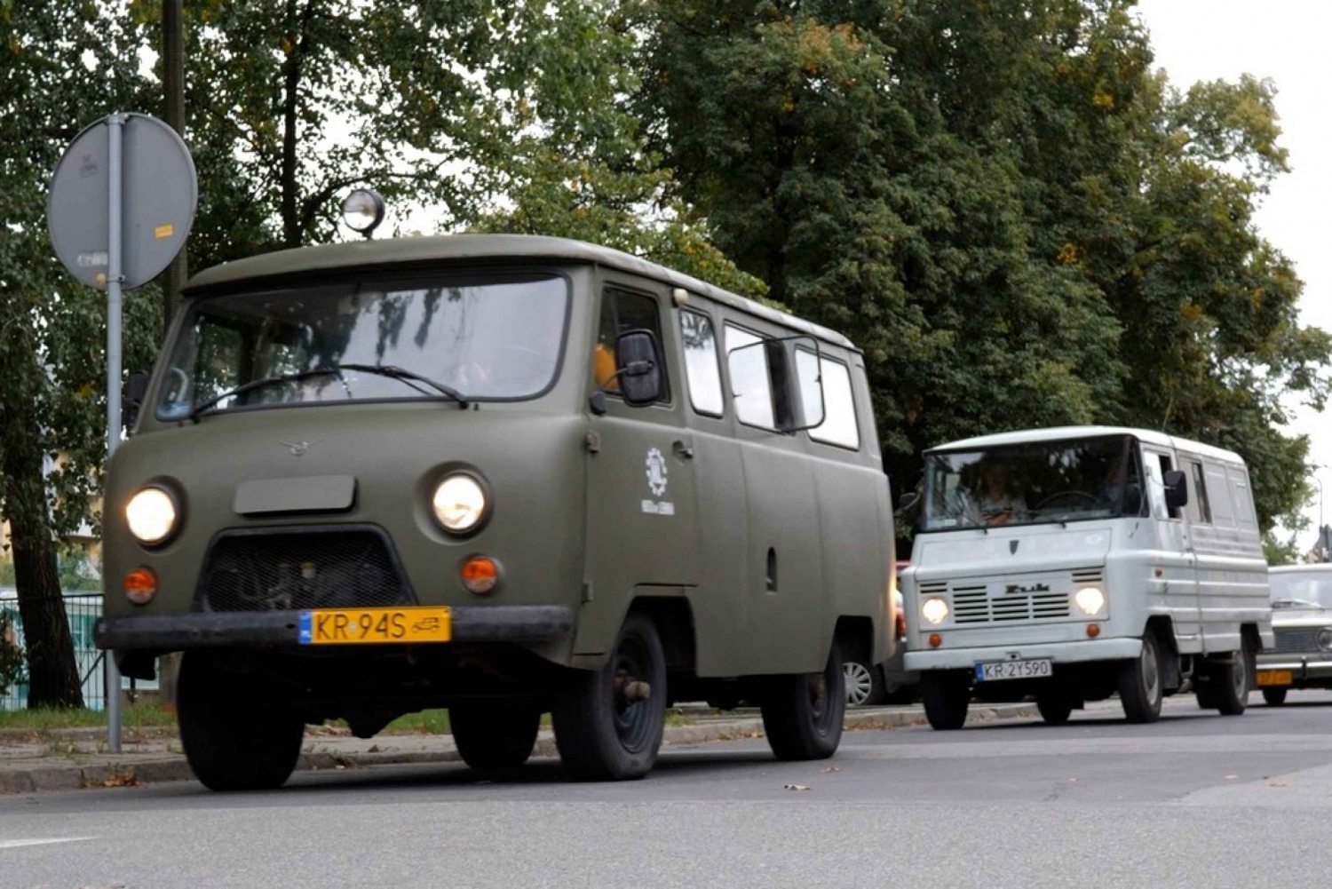 Krakow: Rundvisning i Nowa Huta i kommunistiske biler fra den kommunistiske tid