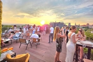 Cracovie : réservation dans un bar rooftop caché avec 1 cocktail