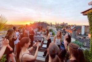 Cracovie : réservation dans un bar rooftop caché avec 1 cocktail